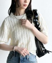 エムエムシックス メゾンマルジェラ MM6 Maison Margiela 22SS チェック柄 ノースリーブニット トップス アシンメトリー S 白 緑 メゾンマルジェラ MM6 Maison Margiela 22SS チェック柄