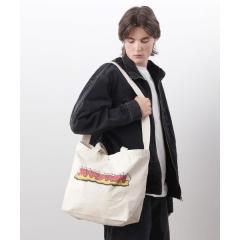 �}�i�X�^�b�V���iManastash�j/MANASTASH�^�}�i�X�^�b�V���^TOON MT�D LOGO 2WAY TOTE BAG