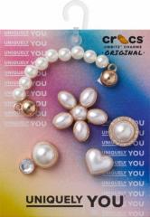 �N���b�N�X�icrocs�j/crocs/�N���b�N�X/Dainty Pearl Jewelry 5 Pack/�W�r�b�c