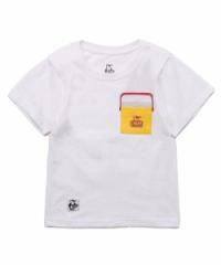 yNEWz`XiCHUMSj/̑gbvX Kidfs Camper Cooler Pocket T|Shirt