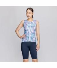 ナイキ（NIKE）/フィットネス ナイキ SP25 総柄ジップ付き袖なしセパレーツ