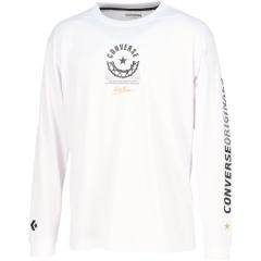 �yNEW�z�R���o�[�X�iConverse�j/�o�X�P�b�g&�o���[&���̑����Z GS�v�����g�����O�X���[�u�V���c(GS PRINT  LONG SLEEVE SHIRT)