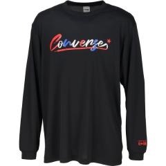 �yNEW�z�R���o�[�X�iConverse�j/�o�X�P�b�g&�o���[&���̑����Z �v�����g�����O�X���[�u�V���c(PRINT  LONG SLEEVE SHIRT)