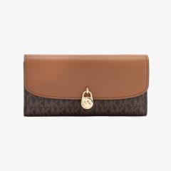 マイケル・コース（Michael Kors）/HAMILTON フラップ コンチネンタル ウォレット ラージ － MKシグネチャー