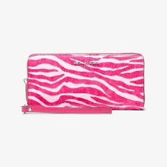 マイケル・コース（Michael Kors）/JET SET TRAVEL ゼブラプリント カーフヘア コンチネンタル ウォレット