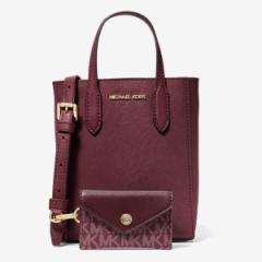 マイケル・コース（Michael Kors）/VINCENT サフィアーノレザー クロスボディ ウィズ カードケース エクストラスモール