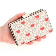 �}�C�P���E�R�[�X�iMichael Kors�j/JET SET TRAVEL MD BIFLD ZP CN WLLET �E�H���b�g