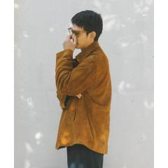 �A�[�o�����T�[�`�iURBAN RESEARCH�j/GOAT SUEDE MAC COAT