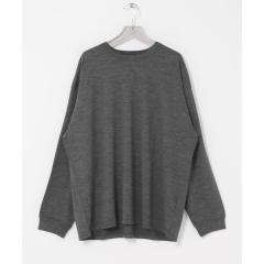 �A�[�o�����T�[�`�iURBAN RESEARCH�j/new basic�@WASHABLE MERINO WOOL LONG�|SLEEVE