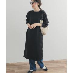 レディース ワンピース 長袖 切替 かわいい 上品 デート ママ服 ブルー