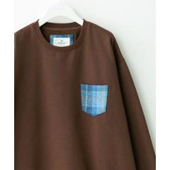 �A�[�o�����T�[�` �T�j�[���[�x���iURBAN RESEARCH SonnyLabel�j/HARRIS TWEED�|�P�b�g�X�E�F�b�g�v���I�[�o�[