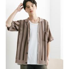 POLO SPORTS ポロスポーツ リネンブレンド 長袖 ニット L ベージュ系