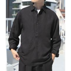 �A�C�e���Y �A�[�o�����T�[�`�iITEMS URBAN RESEARCH�j/Linen Blend Pullover Shirts