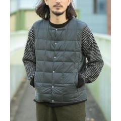 �A�C�e���Y �A�[�o�����T�[�`�iITEMS URBAN RESEARCH�j/TAION�@CrewNeck Button Down Vest