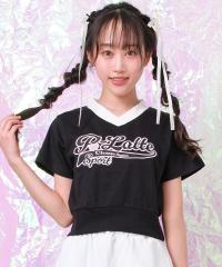 �yNEW�z���R�V���N���iRiCO SUCRE�j/PINK latte SPORT �����{�����C���V���[�g��T�V���c �g�b�v�X �q���� ���̎q