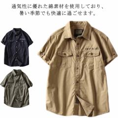 RockMount ロックマウント USA製 半袖 ウエスタンシャツ 茶×ベージュ