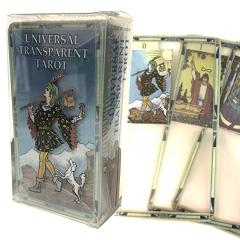 ���j�o�[�T�� �g�����X�y�A�����g �^���b�g Universal Transparent Tarot �^���b�g�J�[�h �E�F�C�g�� �^���b�g �肢 ���{�������t�� ��