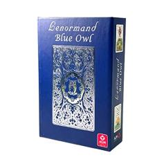 �u���[�I�E���E���m���}�� �V���o�[�G�f�B�V���� Lenormand Blue Owl Silver Edition ���m���}���J�[�h �I���N���J�[�h �肢 ���S�� ���{