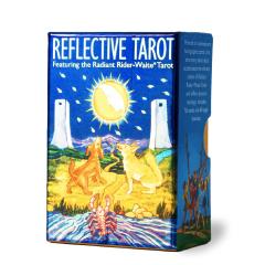 ���t���N�e�B�u �^���b�g Reflective Tarot Featuring the Radiant Rider-Waite Tarot �^���b�g�J�[�h 78�� �E�F�C�g�� ���{�������t��