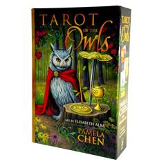 �^���b�g�E�I�u�E�U�E�I�E�� Tarot of the Owls �^���b�g�J�[�h �E�F�C�g�� 78�� �^���b�g�肢 ���{�������t�� ���K�i