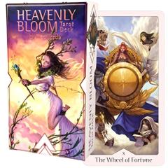 �w�u�����[�E�u���[�� �^���b�g �f�b�L Heavenly Bloom Tarot Deck �^���b�g�J�[�h 78�� �E�F�C�g�� �^���b�g�肢 ���{�������t�� ���K