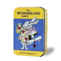 �����_�[�����h �^���b�g�i�ʓ���j The Wonderland Tarot in a Tin �^���b�g�J�[�h �E�F�C�g�� �^���b�g �肢 ���킢�� �~�j ���{����