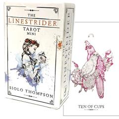 ���C���X�g���C�_�[ �^���b�g �~�j The Linestrider Tarot MINI �^���b�g�J�[�h �~�j�`���A �J�[�h 78�� �肢 ���{�������t�� ���K�i