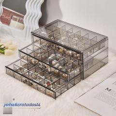 □IRIS 227728 チェスト 390×500×297 ホワイト/クリア〔品番:BCLD