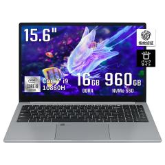 15.6インチ大画面ノートPC 第十世代 Core i9-10880H/8コア16スレッド