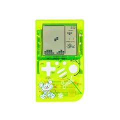 アイデア透明な小さいテトリス机懐古のゲーム机の手の中のゲーム机のパズルの面白い携帯して便利いつでもどこでもゲームをします子供のプ