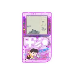 アイデア透明な小さいテトリス机懐古のゲーム机の手の中のゲーム机のパズルの面白い携帯して便利いつでもどこでもゲームをします子供のプ