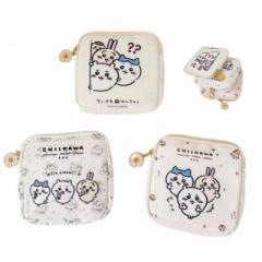 ちいかわ 小銭入れ キャンバス収納バッグ かわいい ポータブル ナプキン収納ボ ファスナータイプ 収納ケース 札入れ 多機能 携帯便利 可