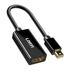 アクティブ Mini DisplayPort HDMI 変換アダプタ アクティブ 変換 アダプタ Active 23cm 3D対応 ミニディスプレイポート - HDMI Mini Dis