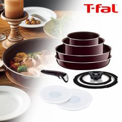 ティファール T-fal フライパン 鍋 9点セット イ...