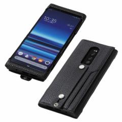 clings Slim Hand Strap Case for Xperia1@ubN