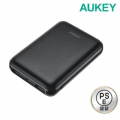 AUKEY モバイルバッテリー 10000mAh 12W Mini ブ...