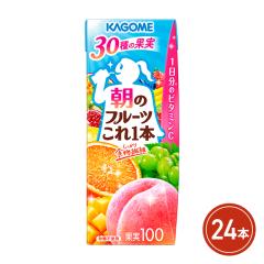 �t���[�c�W���[�X �J�S�� ���̃t���[�c�����{ 200mL�~24�{ �i24�{�~1�P�[�X�j