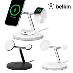 belkin BOOST↑CHARGE PRO MagSafe 3-in-1磁気ワ...
