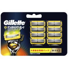 ジレット プロシールド 髭剃り 替刃 8コ P&G ひげ...