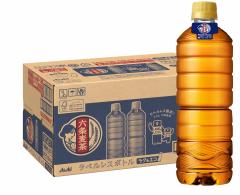 アサヒ 六条麦茶 ラベルレスボトル 660mL×24本（24本×1ケース） アサヒ飲料