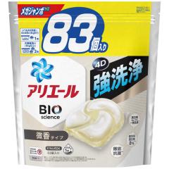 アリエール ジェルボール4D 洗濯洗剤 微香タイプ 詰め替え メガ
