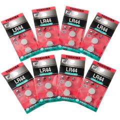 ���� TOSHIBA �d�r�܂Ƃ߃p�b�N �A���J���{�^���d�r X-LR44 16P 16��(2P�~8)  �d�� �Q�[�� �̉��v LED ���C�g �J���� ����0�g�p �d�r �A