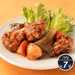 大戸屋特製 鶏肉と野菜の黒酢あん 160g×7袋 大戸...