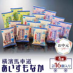 お中元 横濱馬車道あいすもなか4種計16個入り 中元 スイーツ アイス ギフト 贈答 詰合せ 熨斗付き