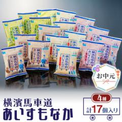 お中元 横濱馬車道あいすもなか4種/計17個 中元 スイーツ アイス ギフト 贈答 詰合せ 熨斗付き