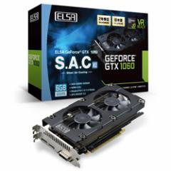 ()ELSA GeForce GTX 1060 6GB S.A.C R2 GD1060-6GERS2(247-ud)