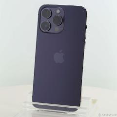 中古)Apple iPhone14 Pro Max 512GB ディープパープル MQ9J3J/A SIM