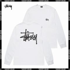 STUSSY BASIC STUSSY LS TEE WHITE Y TVc Xe[V[ x[VbN S OX[u TVc zCg 2023 S/S ԏ