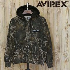 �������� AVIREX �A���B���b�N�X ZIP UP HOODIE REAL TREE CAMO �W�b�v�A�b�v �t�[�f�B ���A���c���[�J�� �W�b�v�A�b�v�p�[�J�[ 783-6131