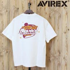 �������� AVIREX �A���B���b�N�X GOLD KICKOFF PUFF PRINT T-SHIRT �S�[���h �L�b�N�I�t �p�t �v�����gT�V���c 783-6134018 �g�b�v�X ��